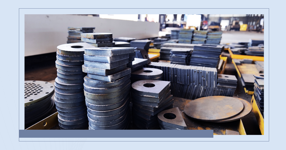 碳鋼板激光切割樣品